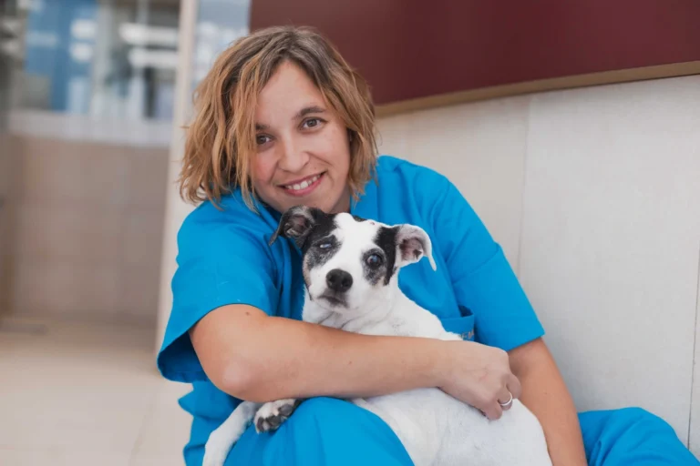 atv abraza a perro en bremen veterinaria de sabadell